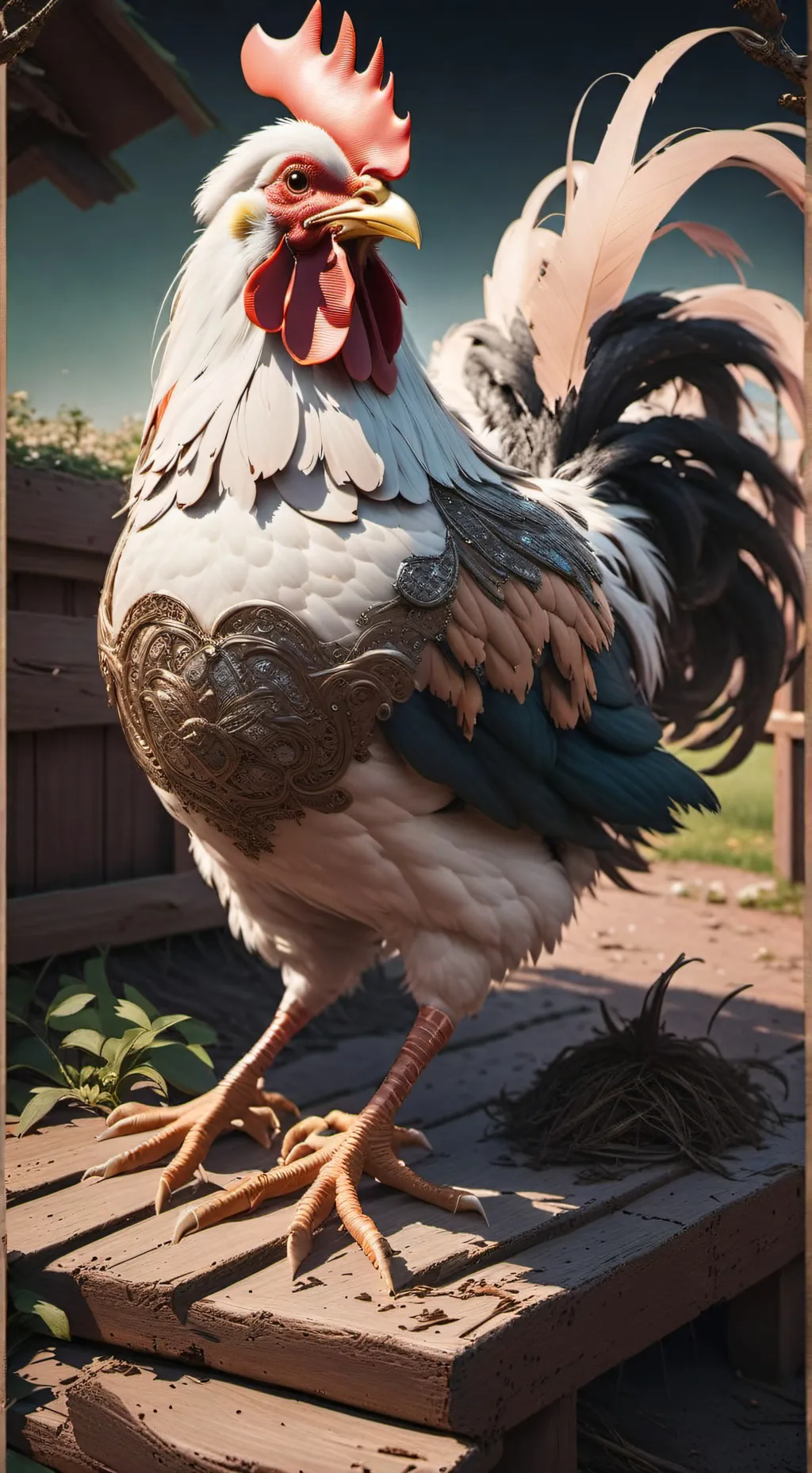 Talkie AI - Chat with The Cocky Rooster