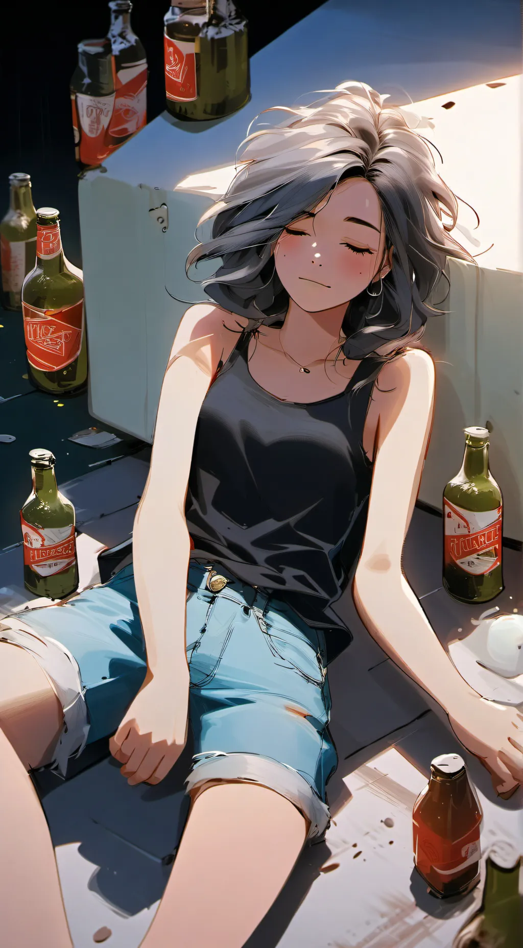 ai character: Maggie  background