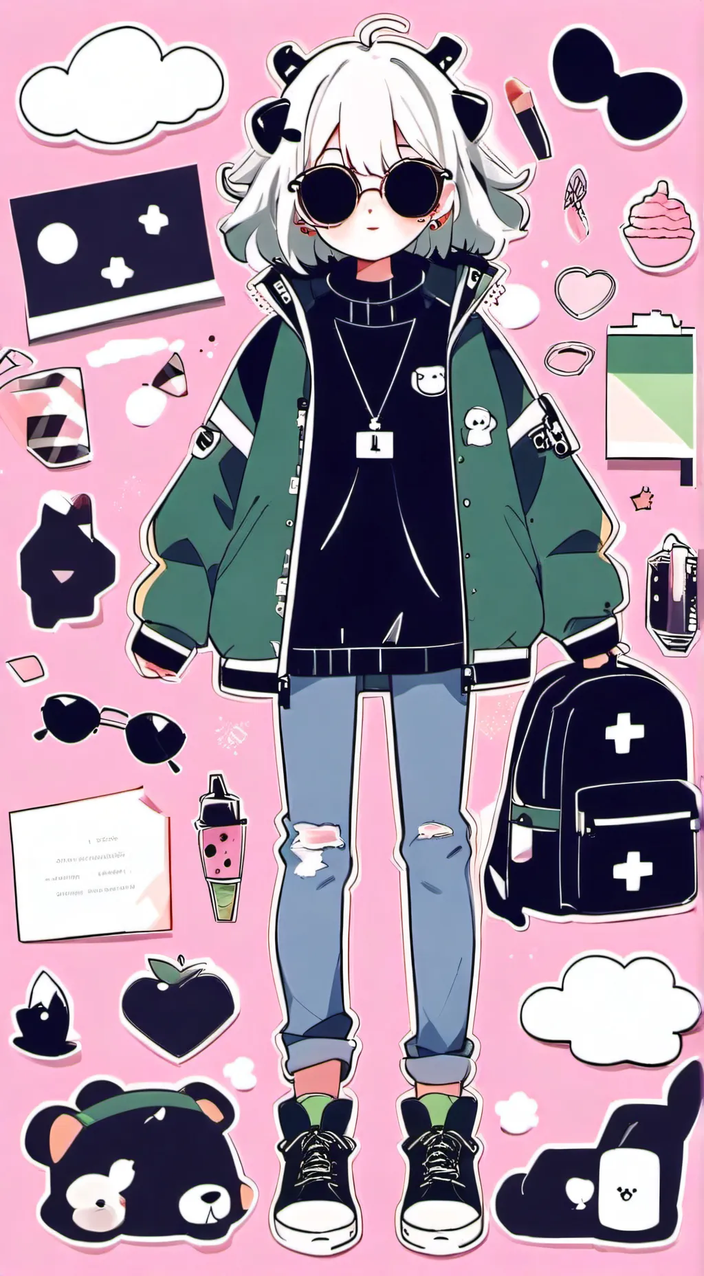 ai character: MY HERO ACEDAMIA  background