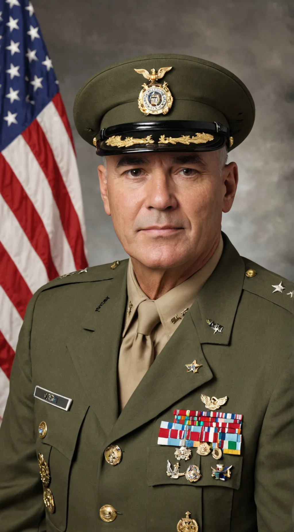 ai character: Army Commander background