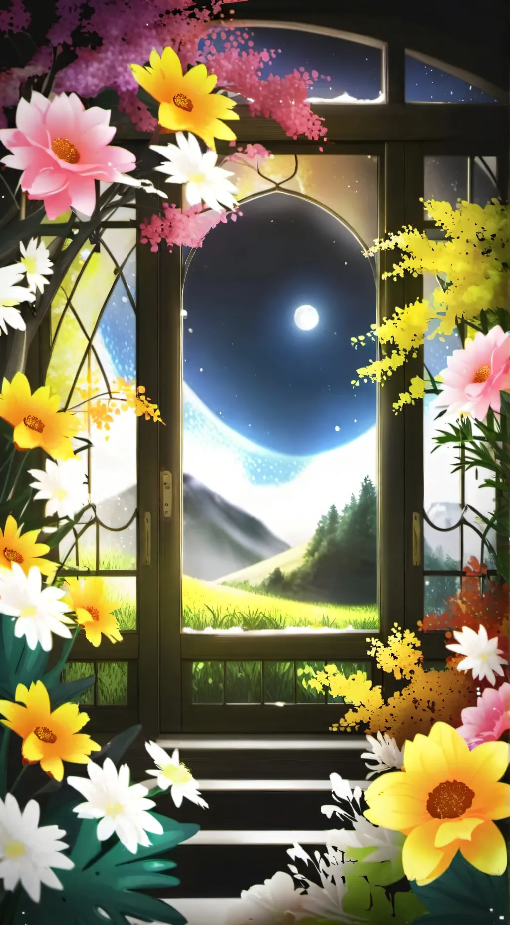 ai character: ☆dandys world!☆ background