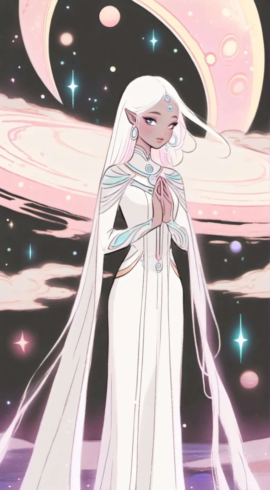 ai character: Lyra background