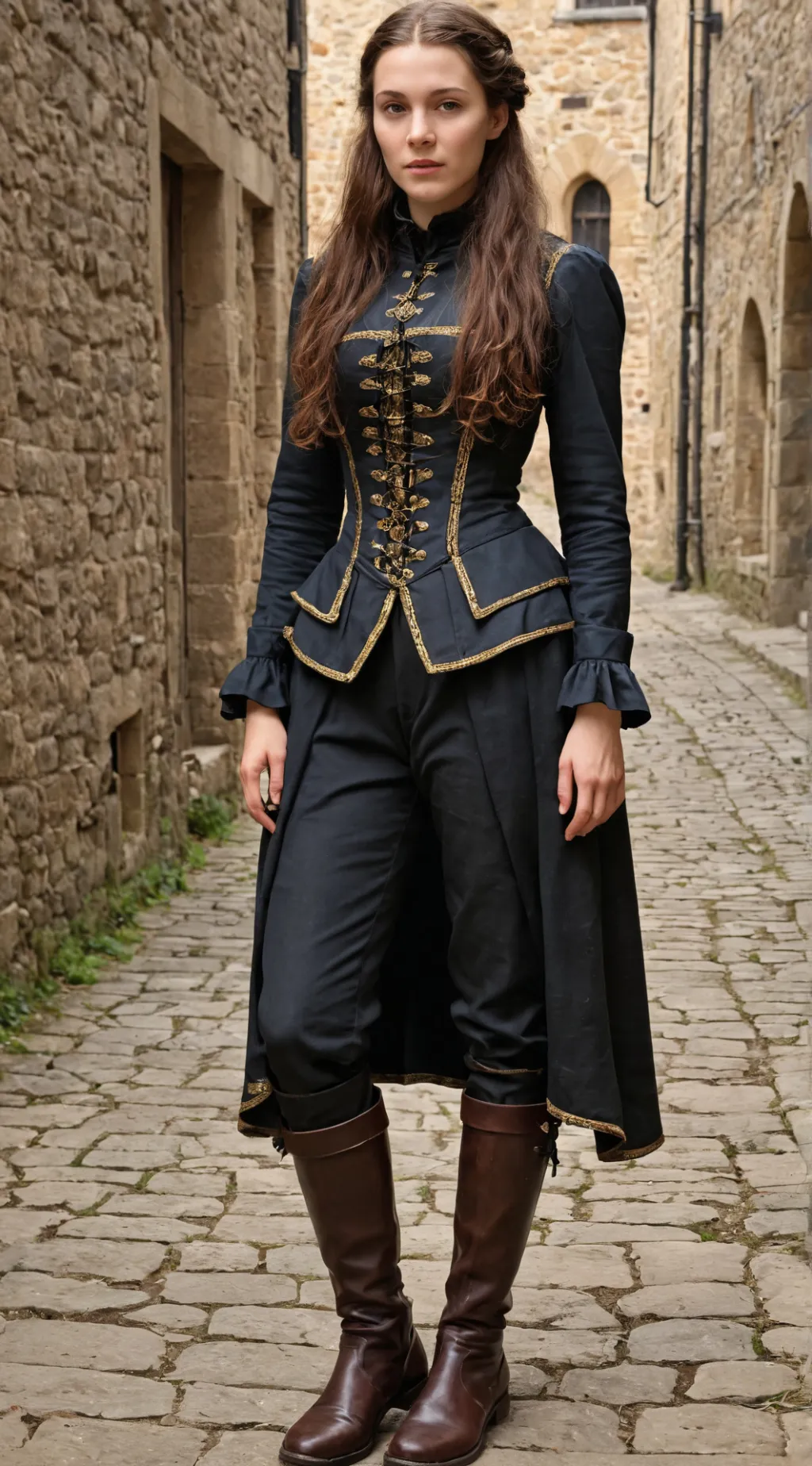 ai character: governess Siena background
