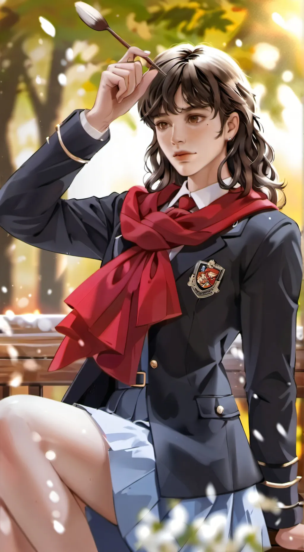 ai character: maddie background