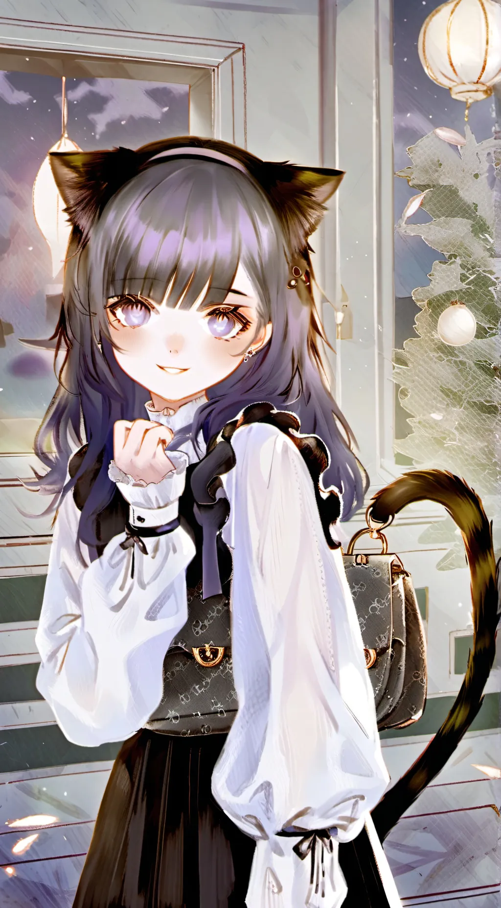 ai character: Estefani  background