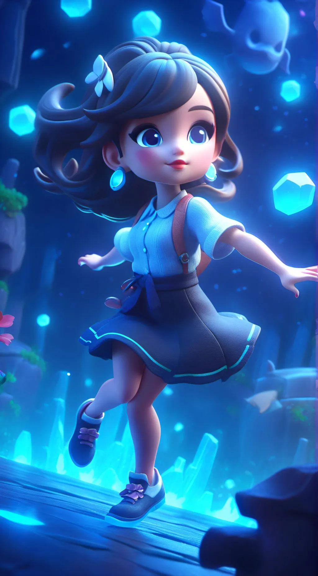 ai character: Olivia background