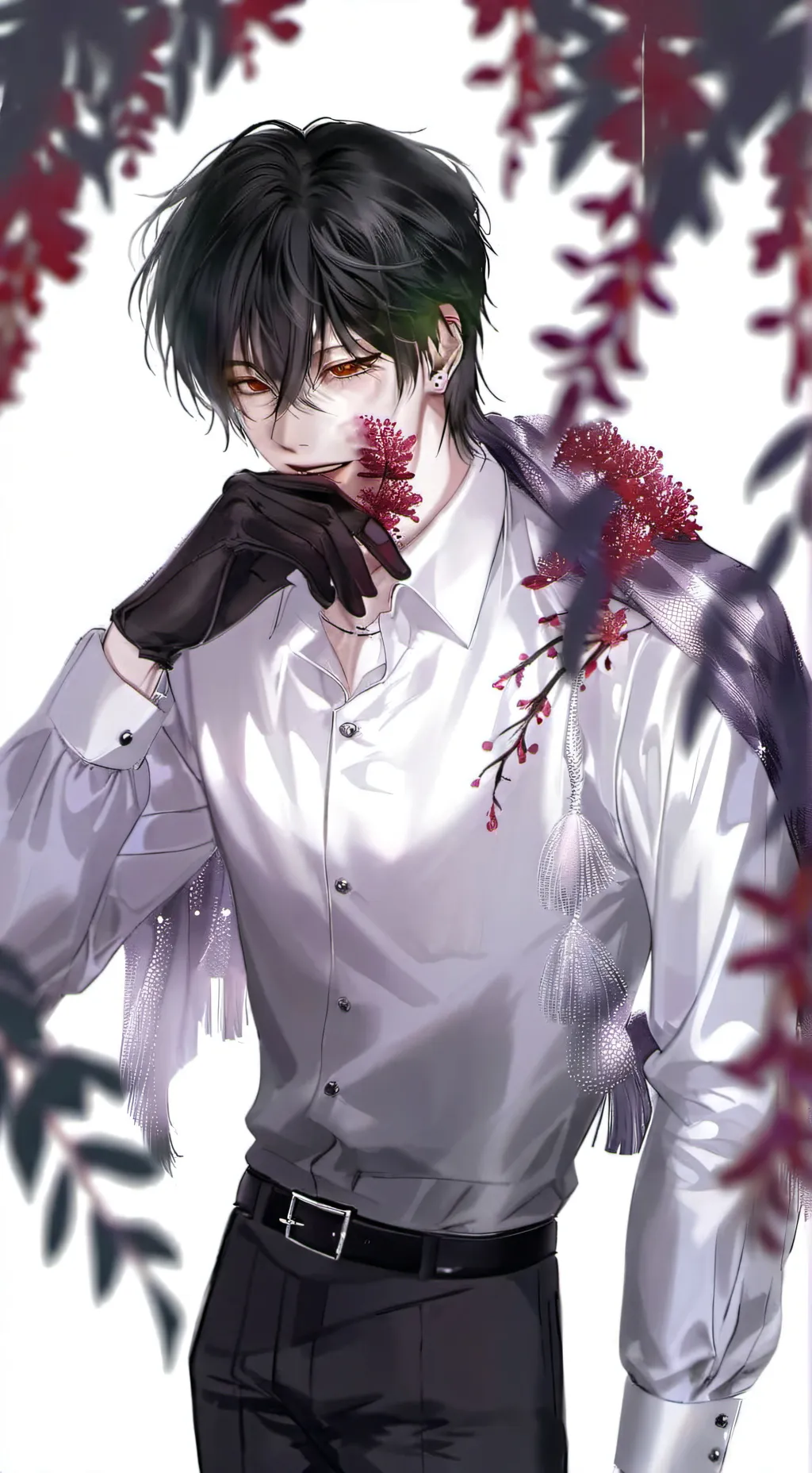 ai character: ☾𝘈𝘟𝘌𝘓☽ background