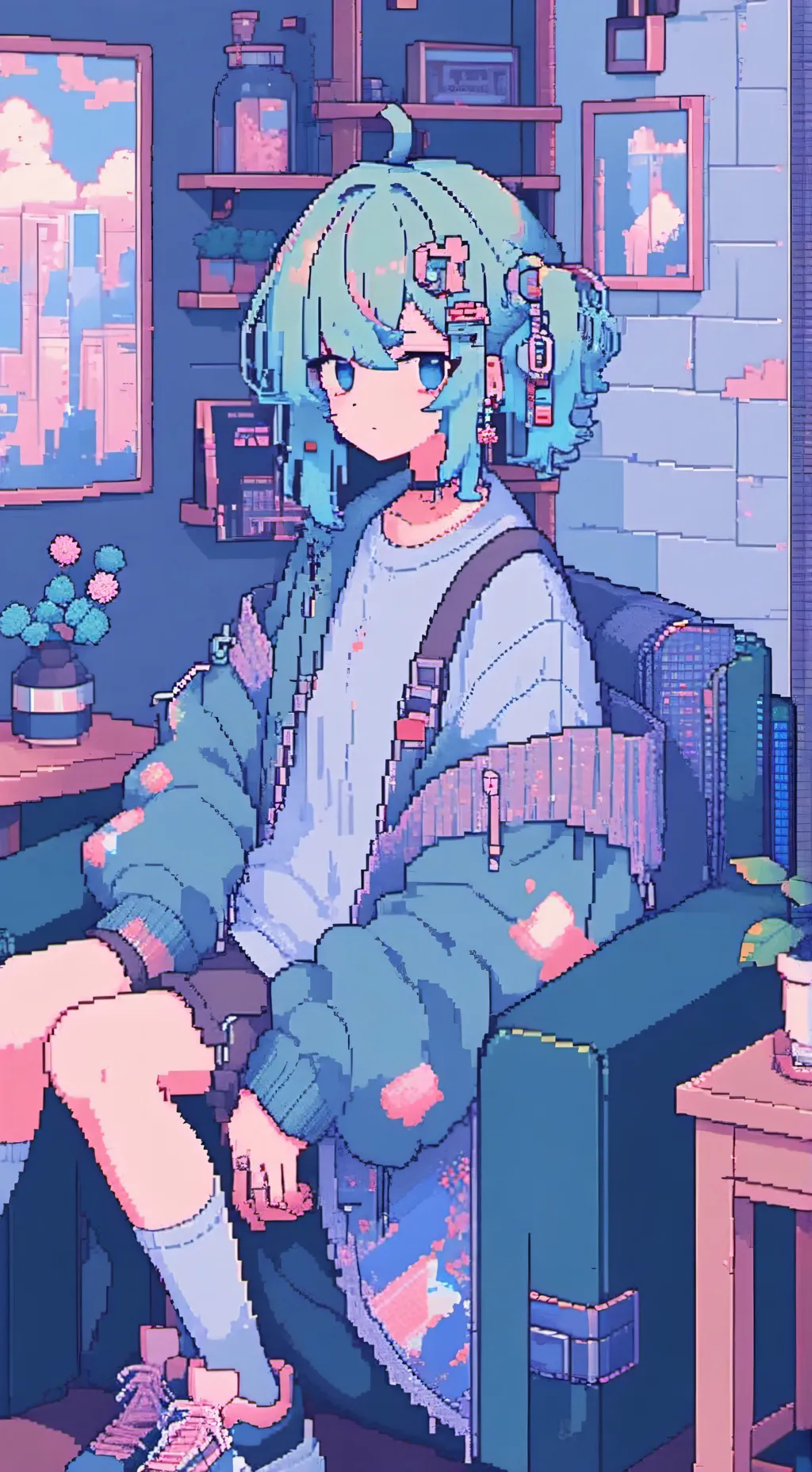 ai character: contraire background