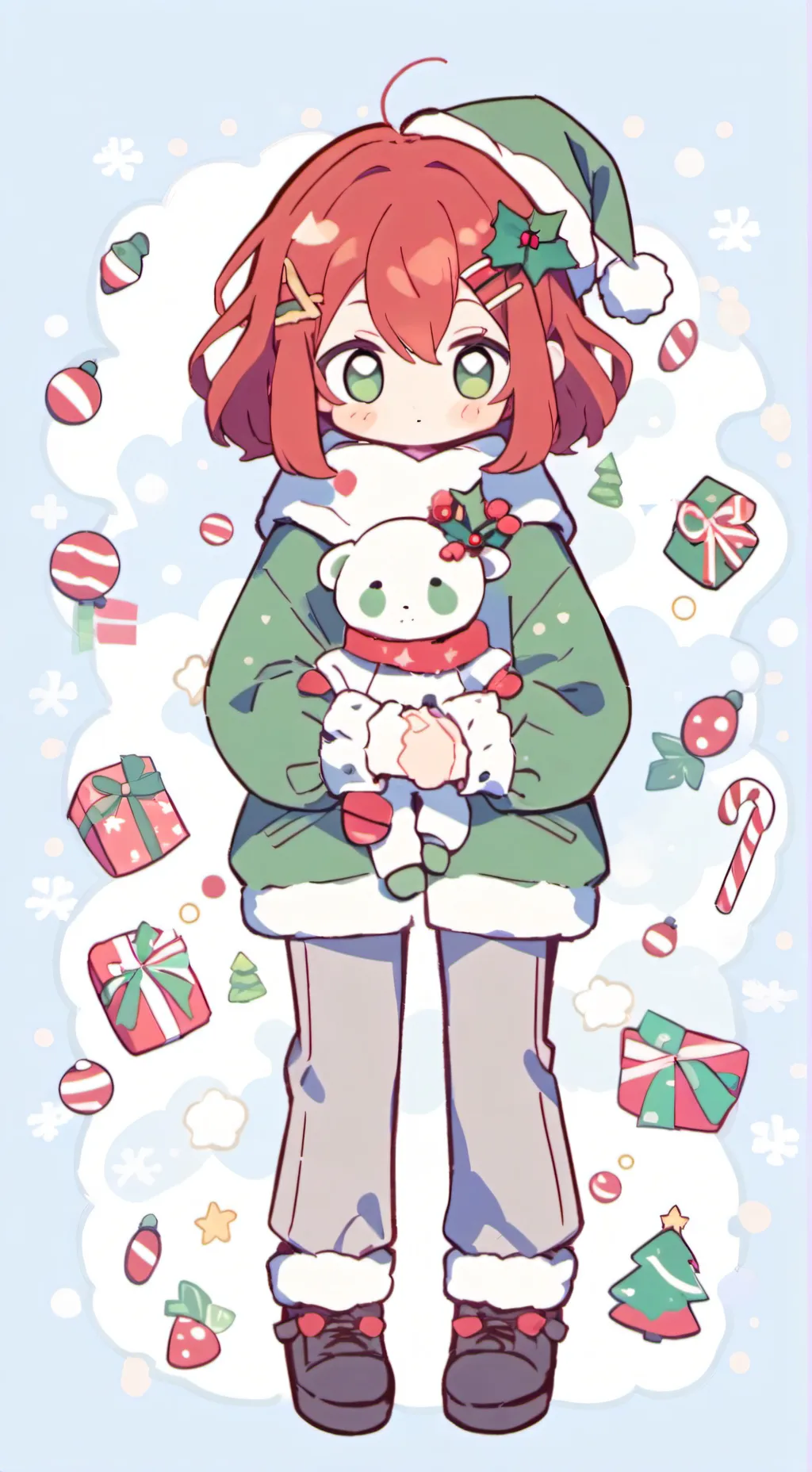 ai character: Bobbette🎅 background