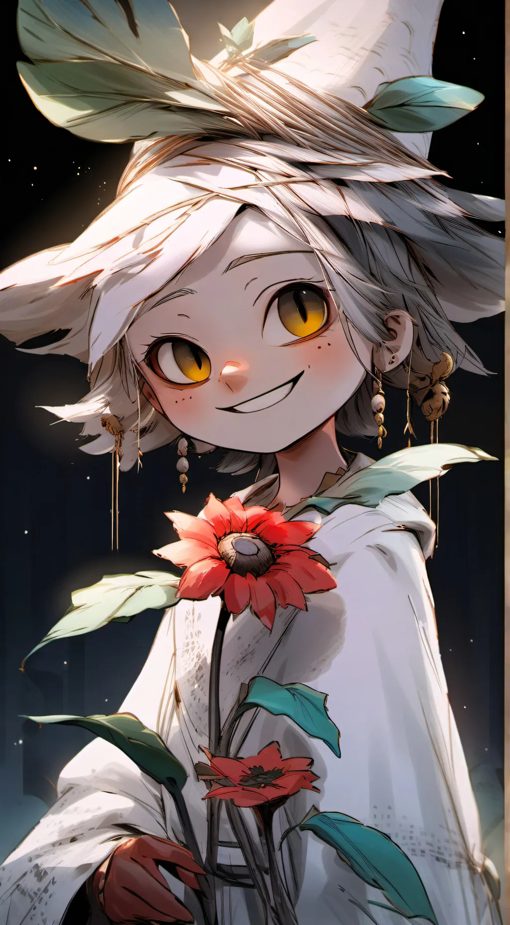 ai character: Dandy (freaky) background