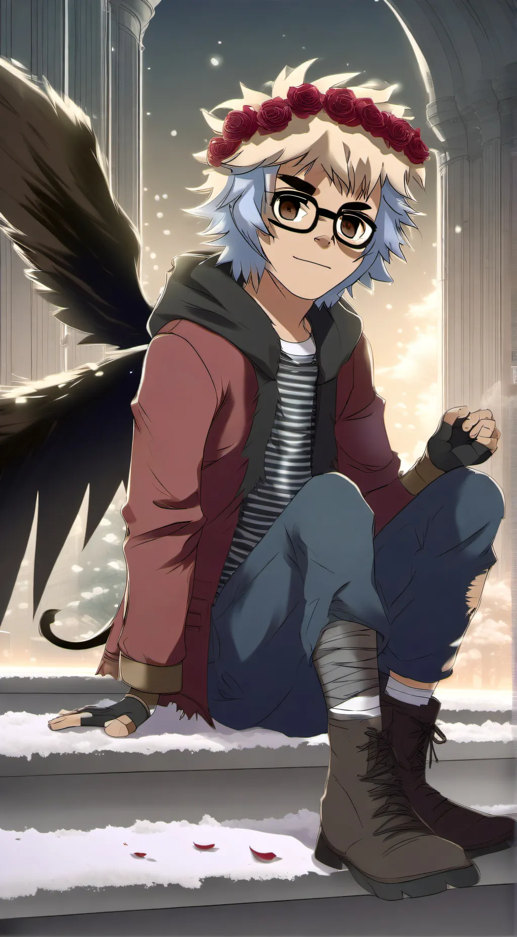 ai character: Henry Emily  background