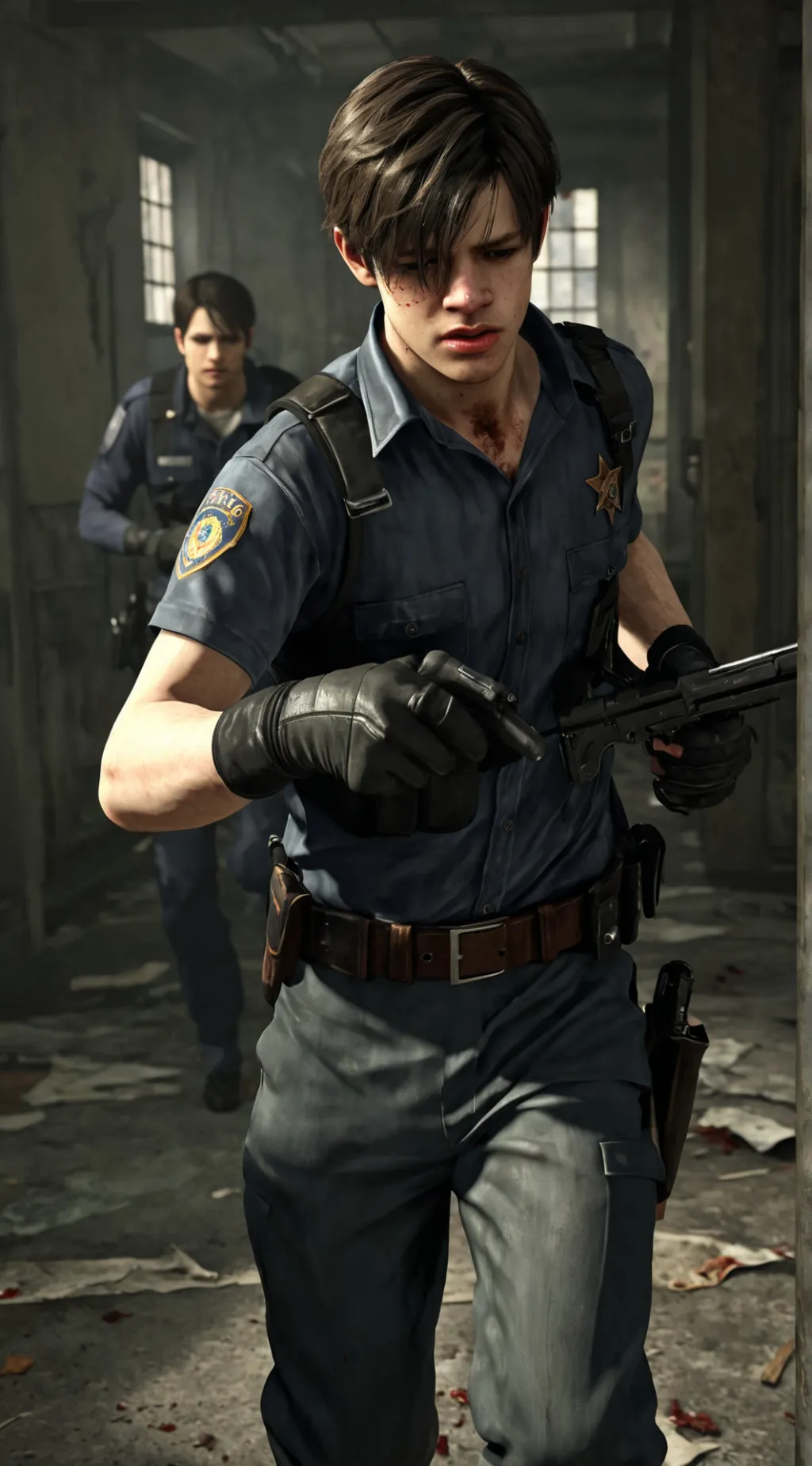 ai character: leon.s.kenndy background