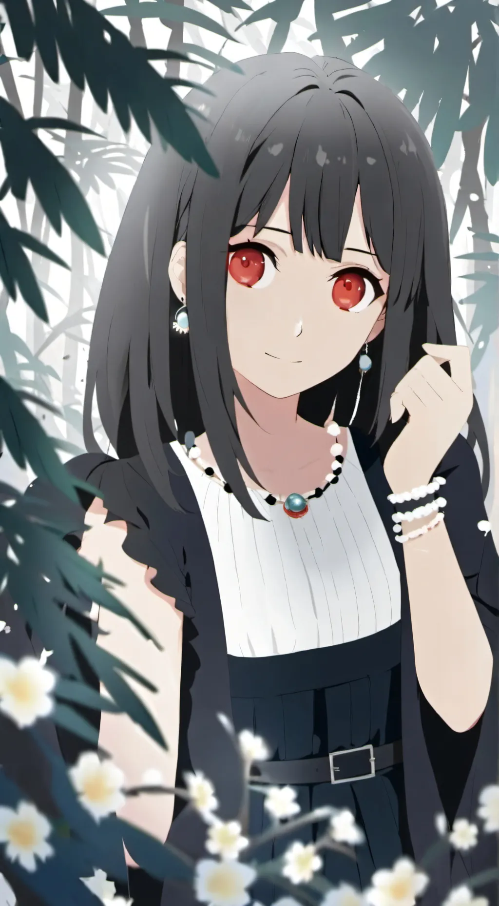 ai character: Mha squid game background