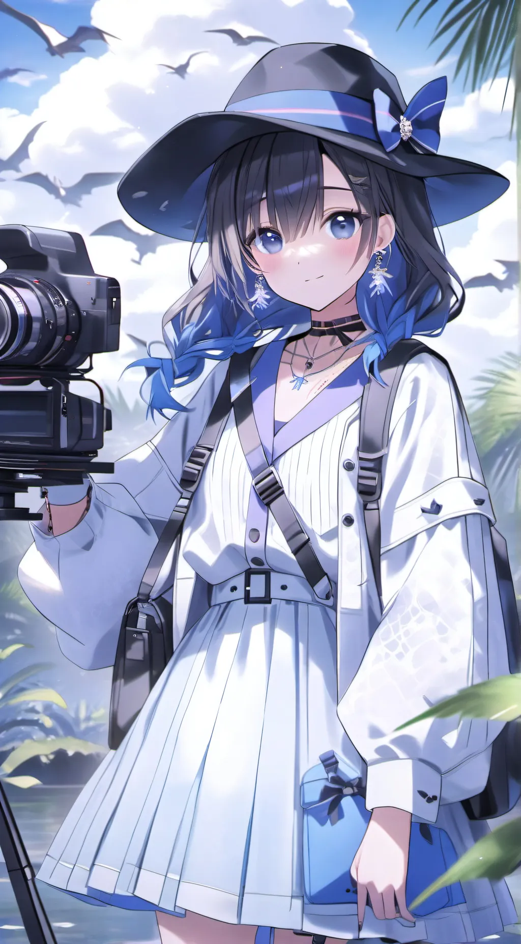 ai character:  juile background