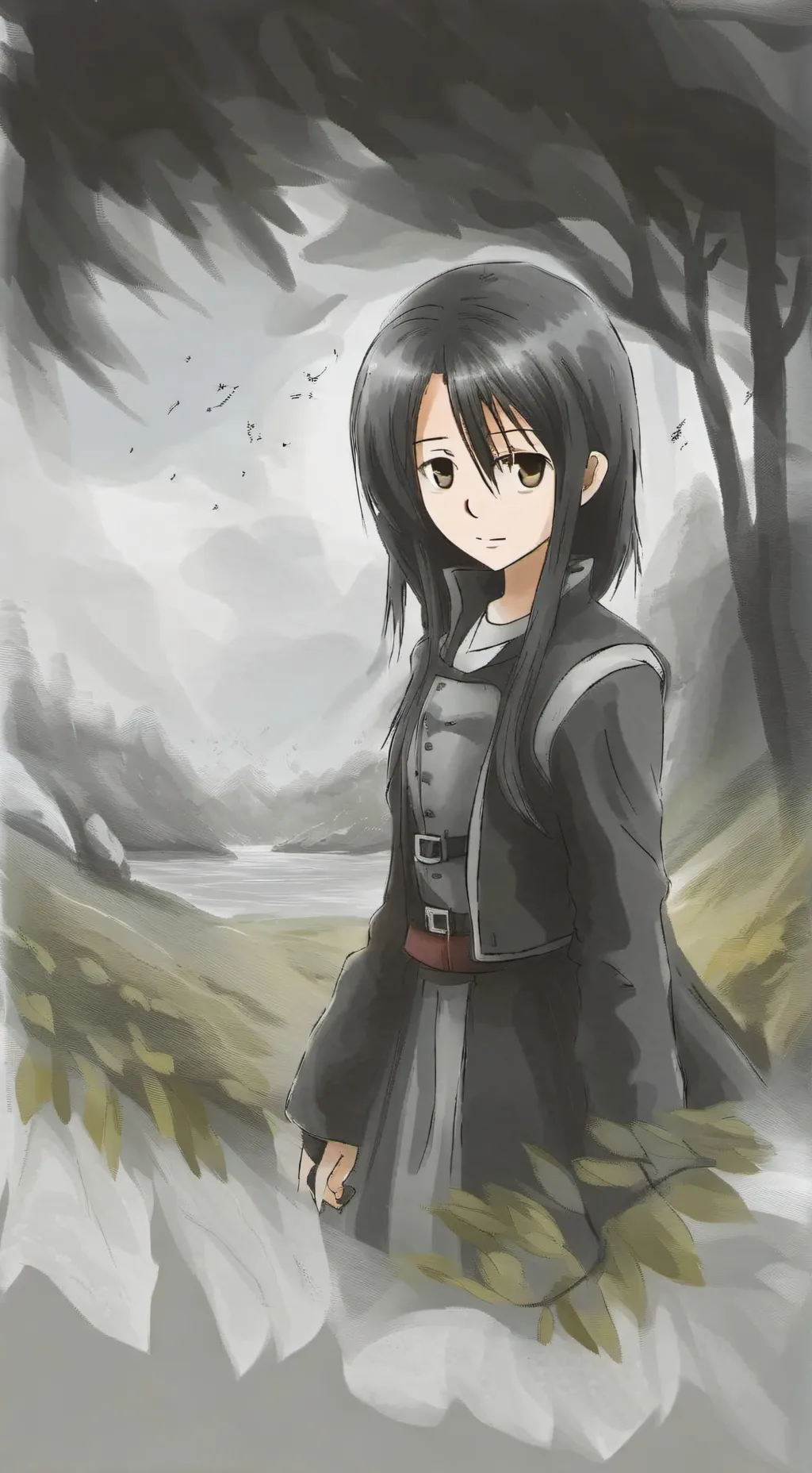ai character: Анна background