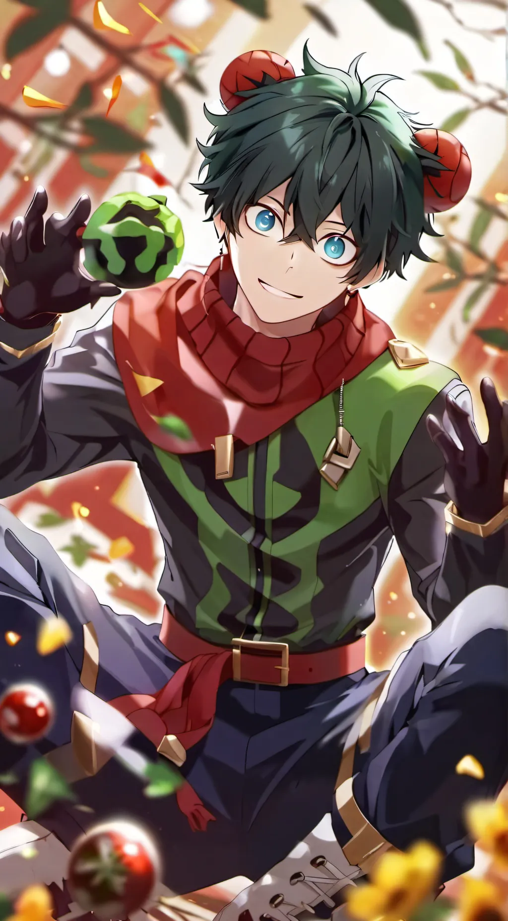 ai character: deku background