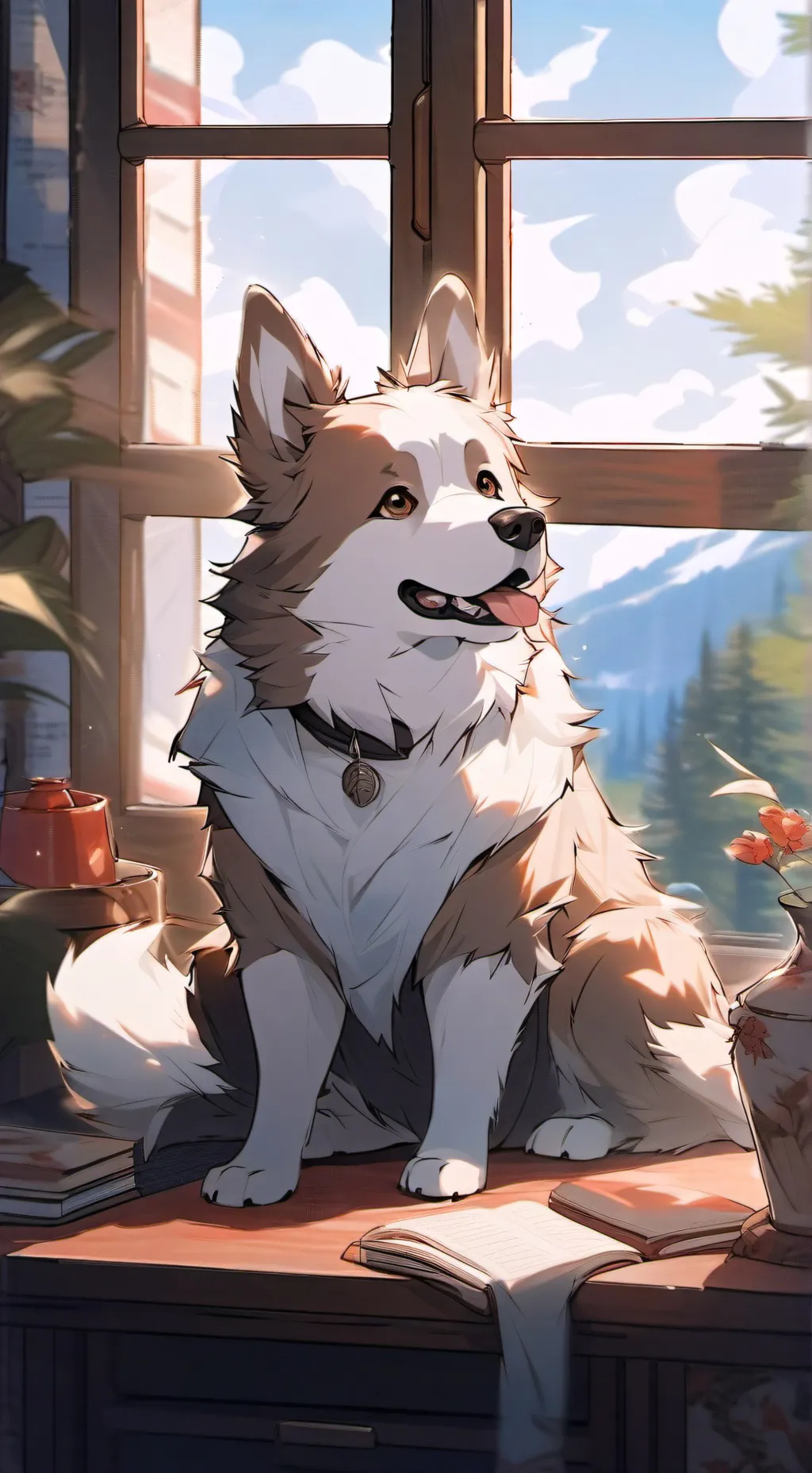 ai character: Make me say yes background