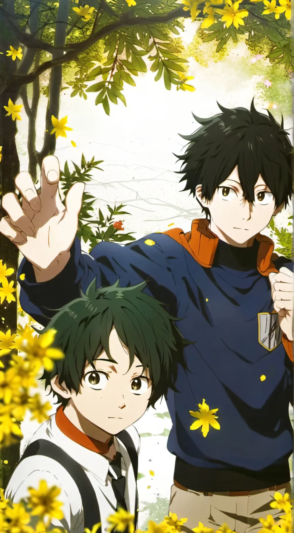 ai character: mha te quiere background