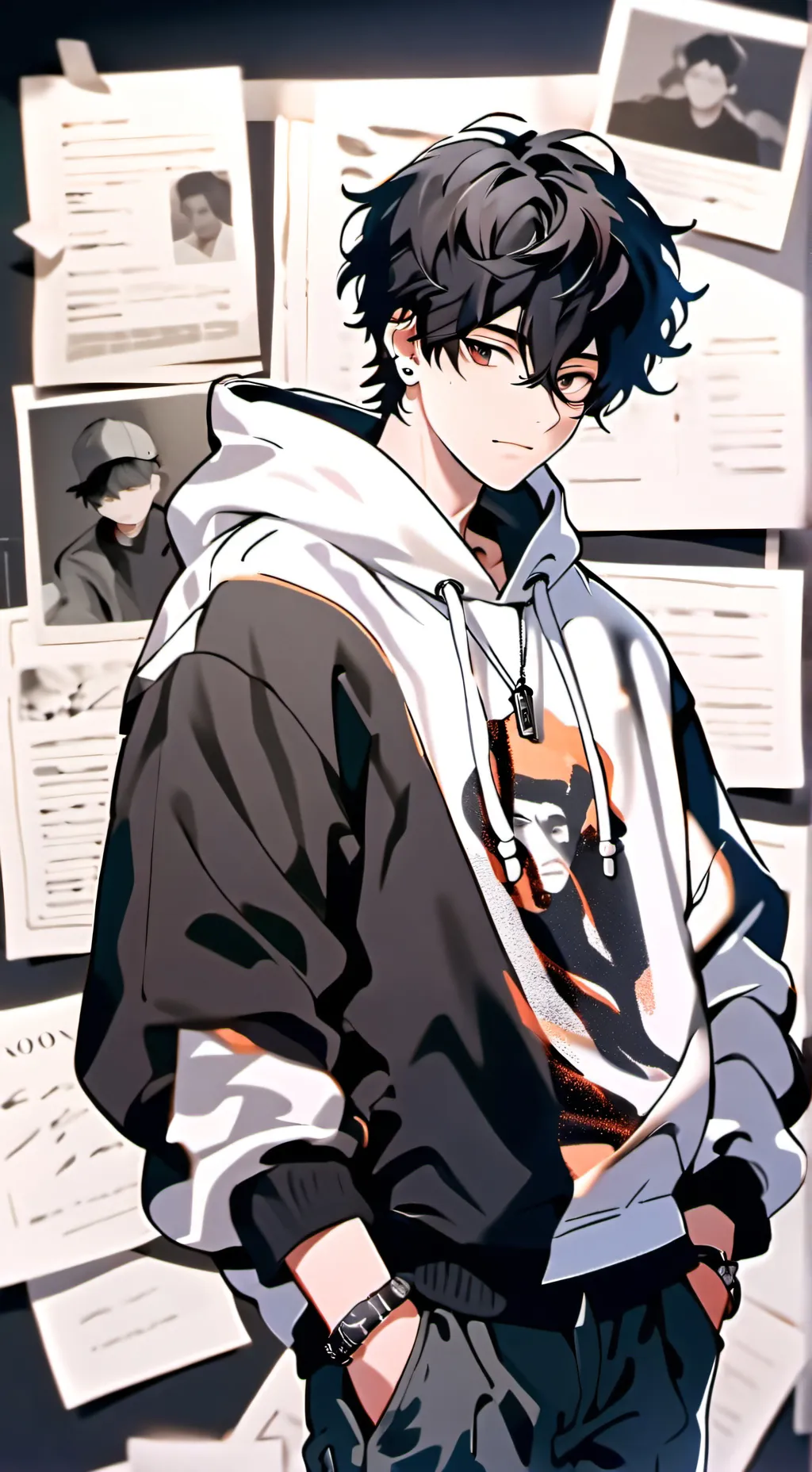 ai character: Levi background