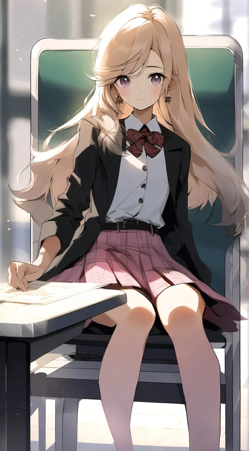 ai character: Carolina  background