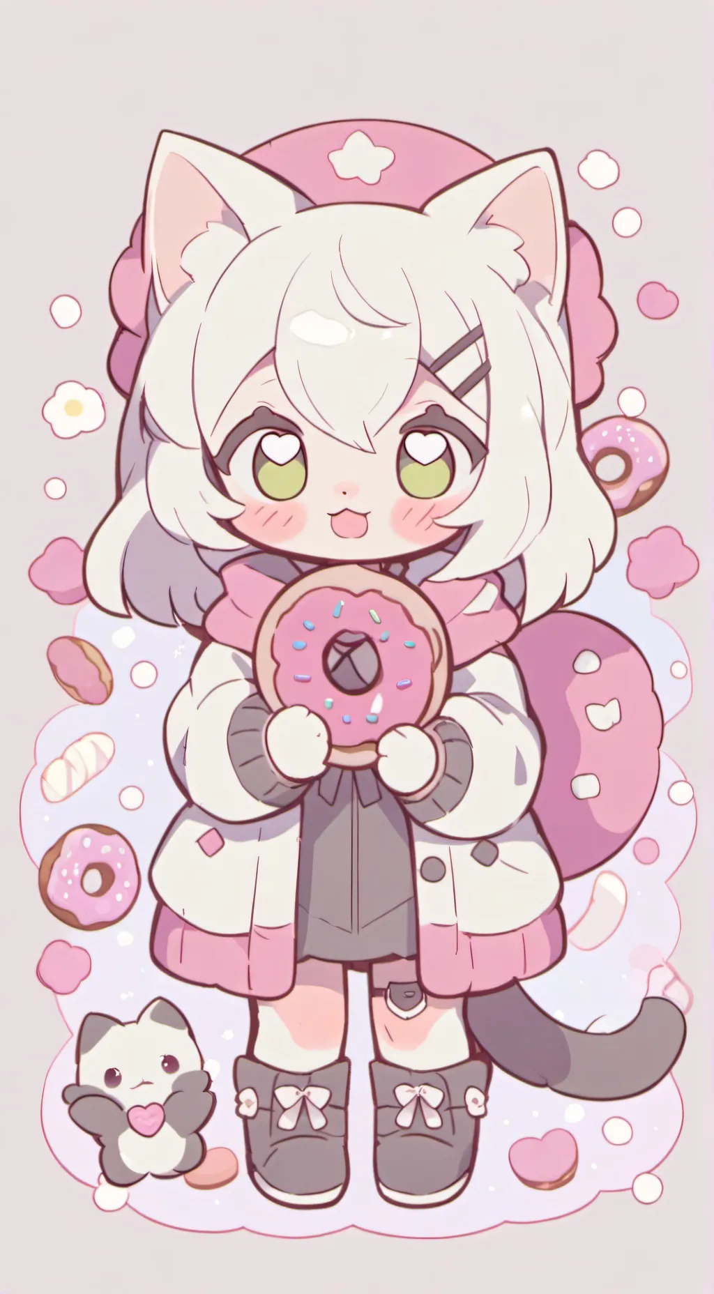ai character: ♡Strawberrybest♡ background