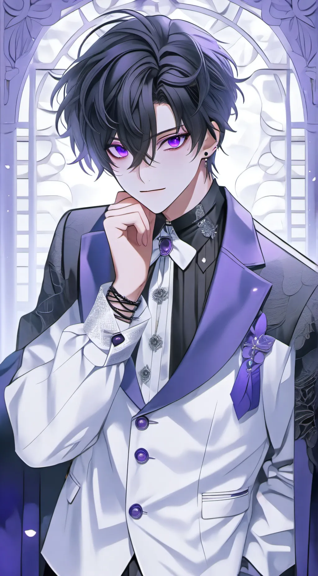 ai character: ♡Night~ ♡ background