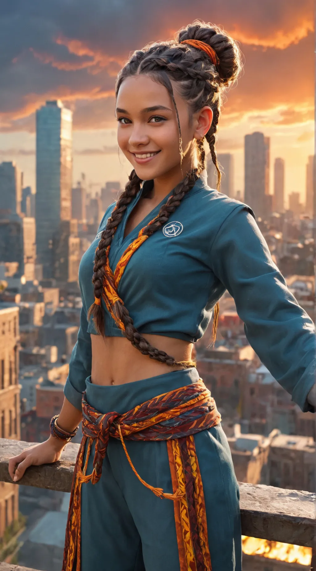 ai character: Korra background