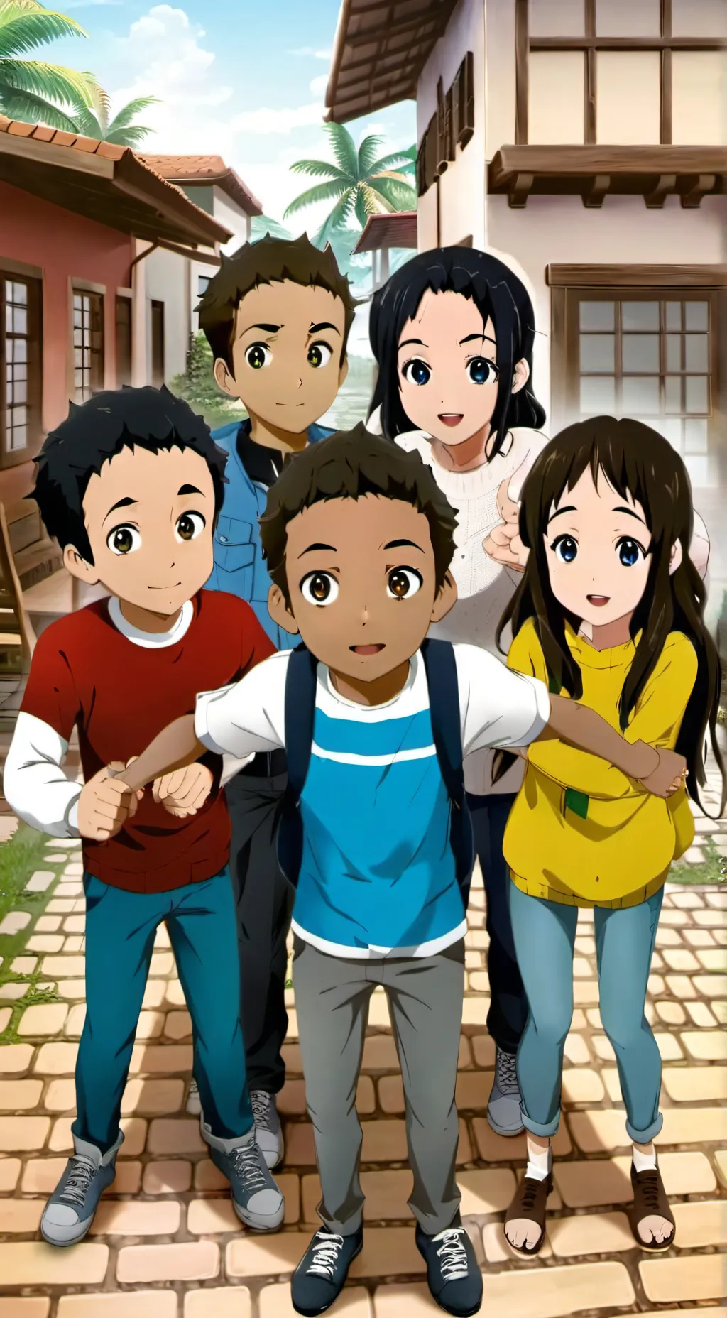 ai character: escola background