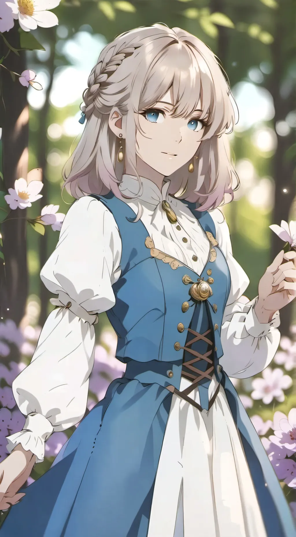 ai character: Lea background