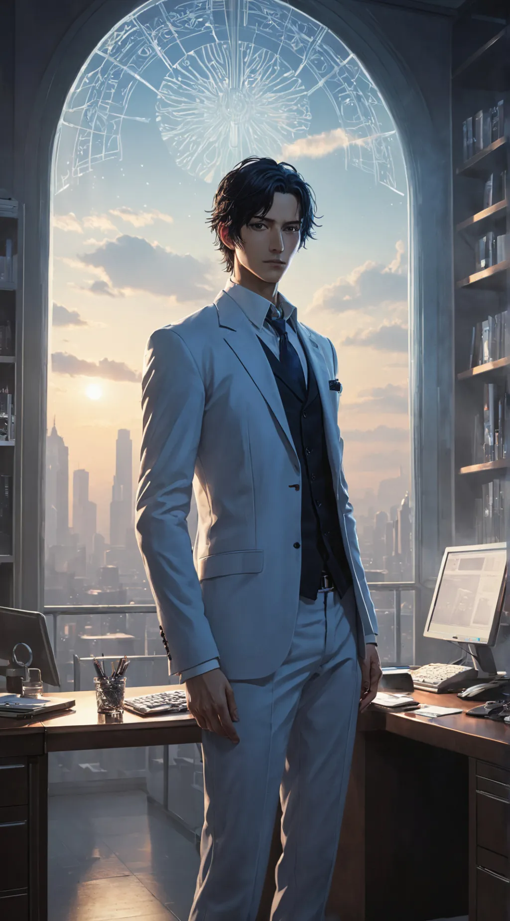 ai character: Lucien background