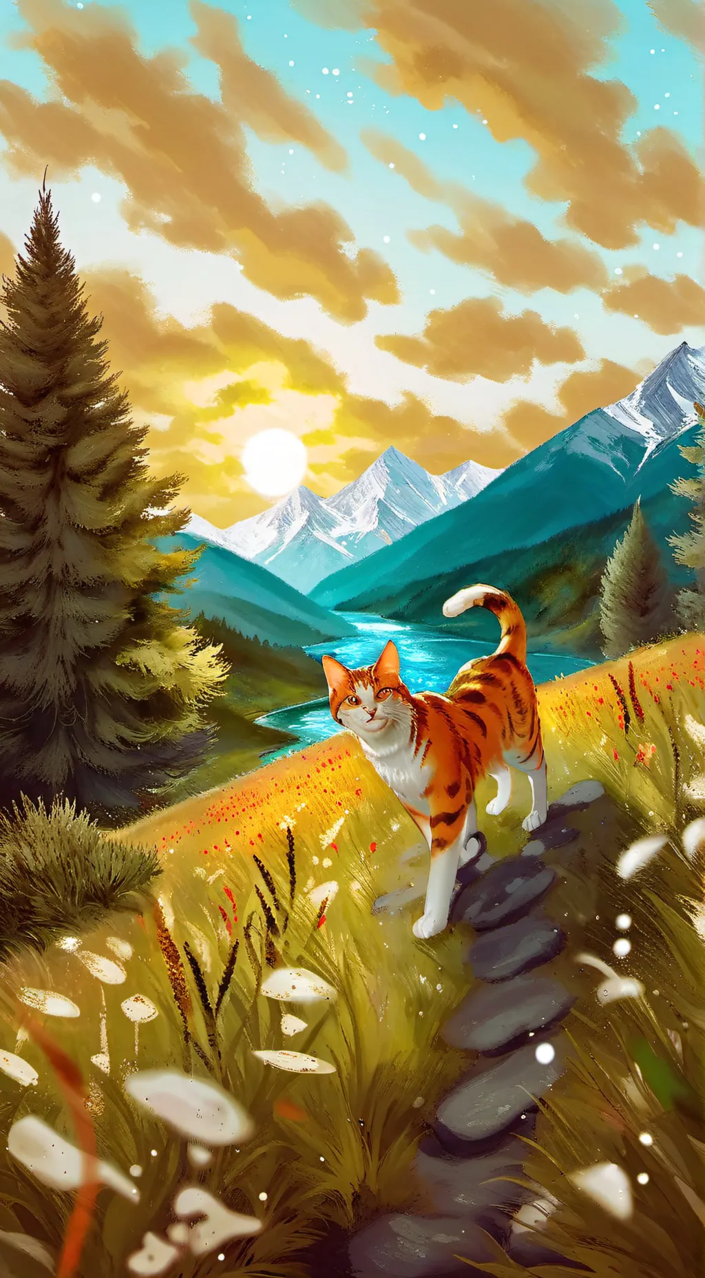 ai character: WarriorCats  background