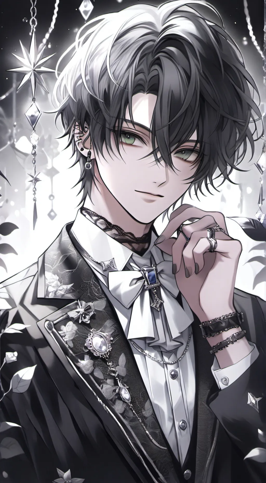ai character: Ashford Morgan  background