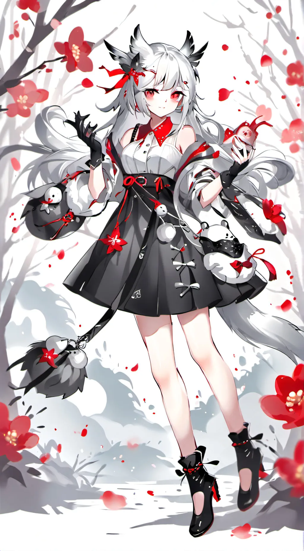 ai character: black bueno 🧡 background