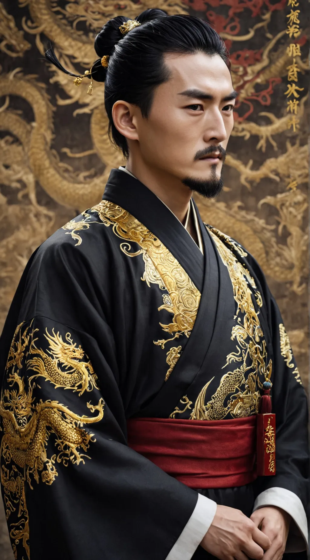ai character: Qin Shihuangdi background