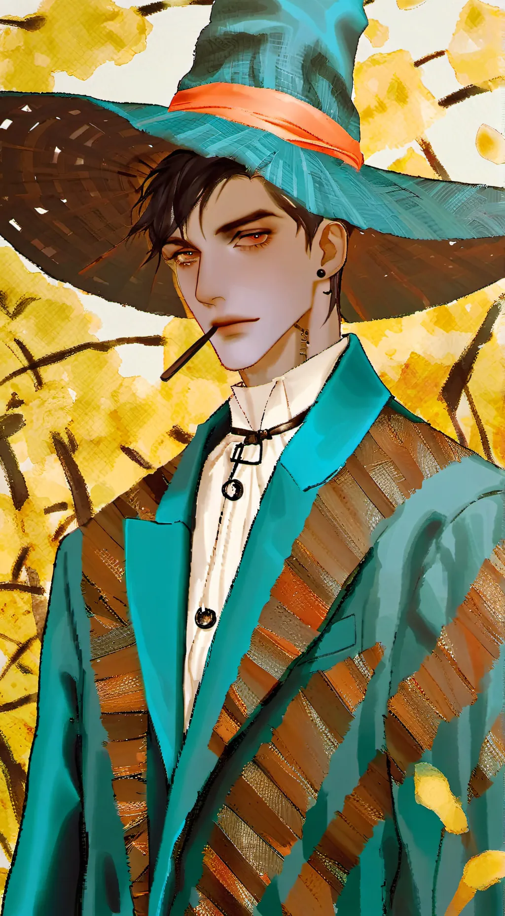 ai character: husk background