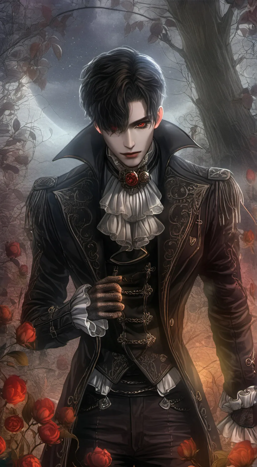 ai character: Boys control girls background