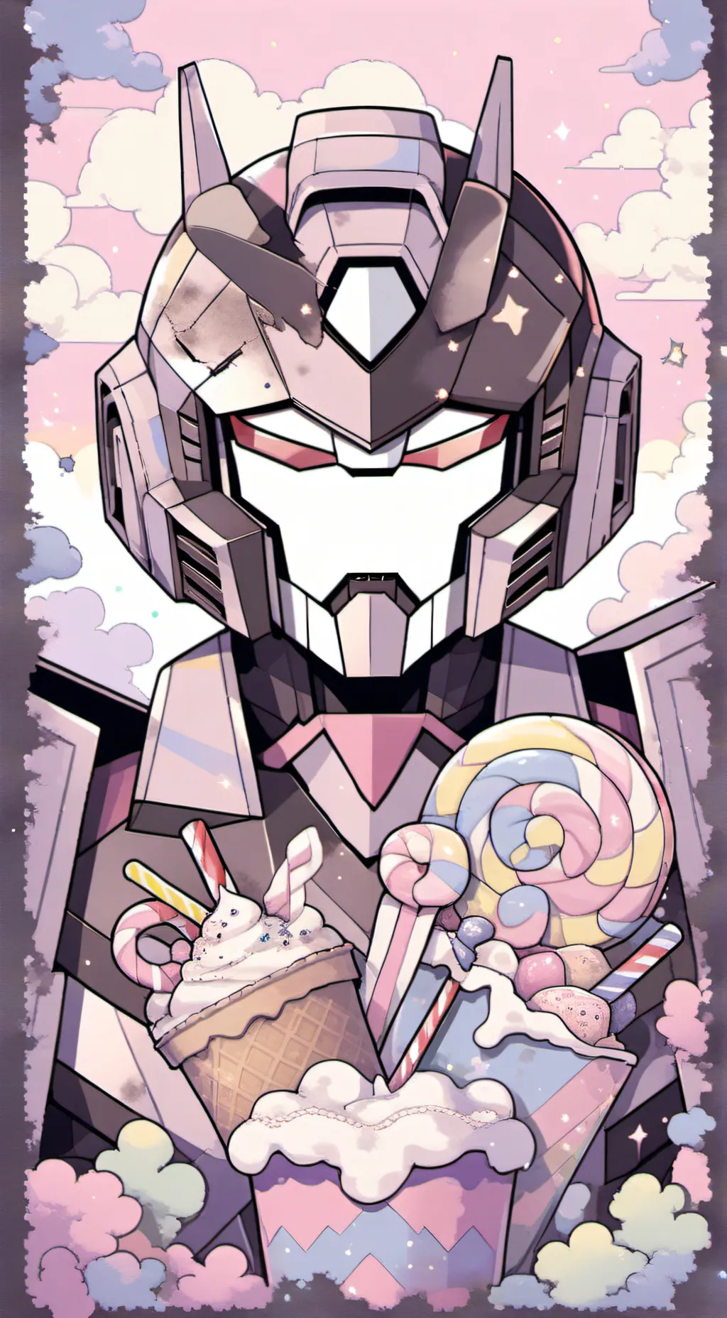 ai character: 🍭candy Tf🍫 background