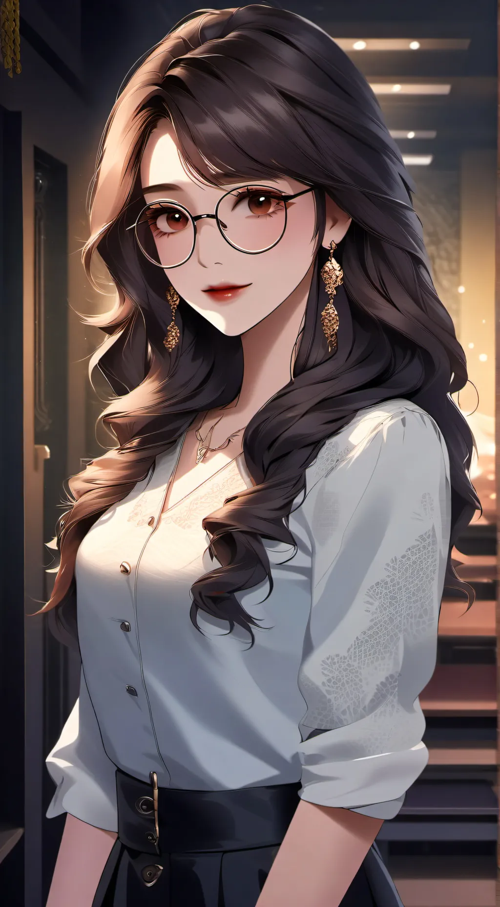 ai character: Stacy background
