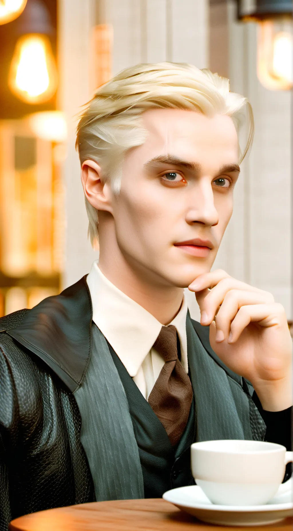 ai character: Draco Malfoy😛🩷 background