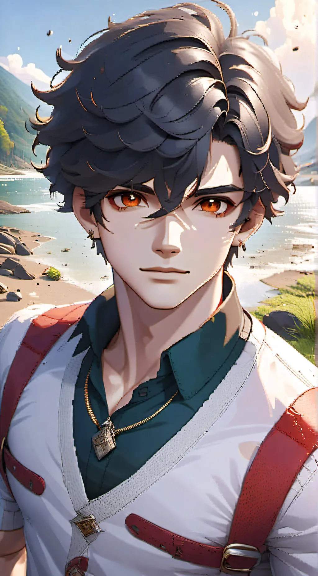 ai character: Max (tu primo) background