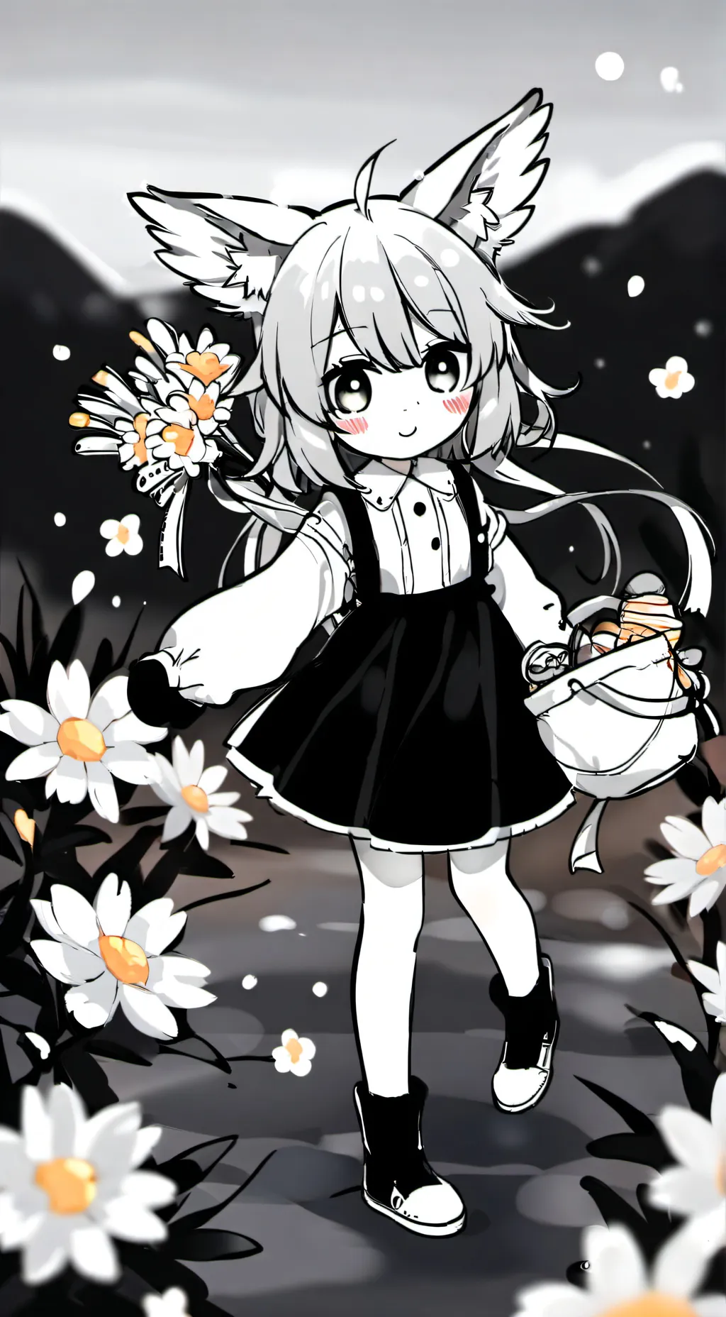 ai character: Forest background