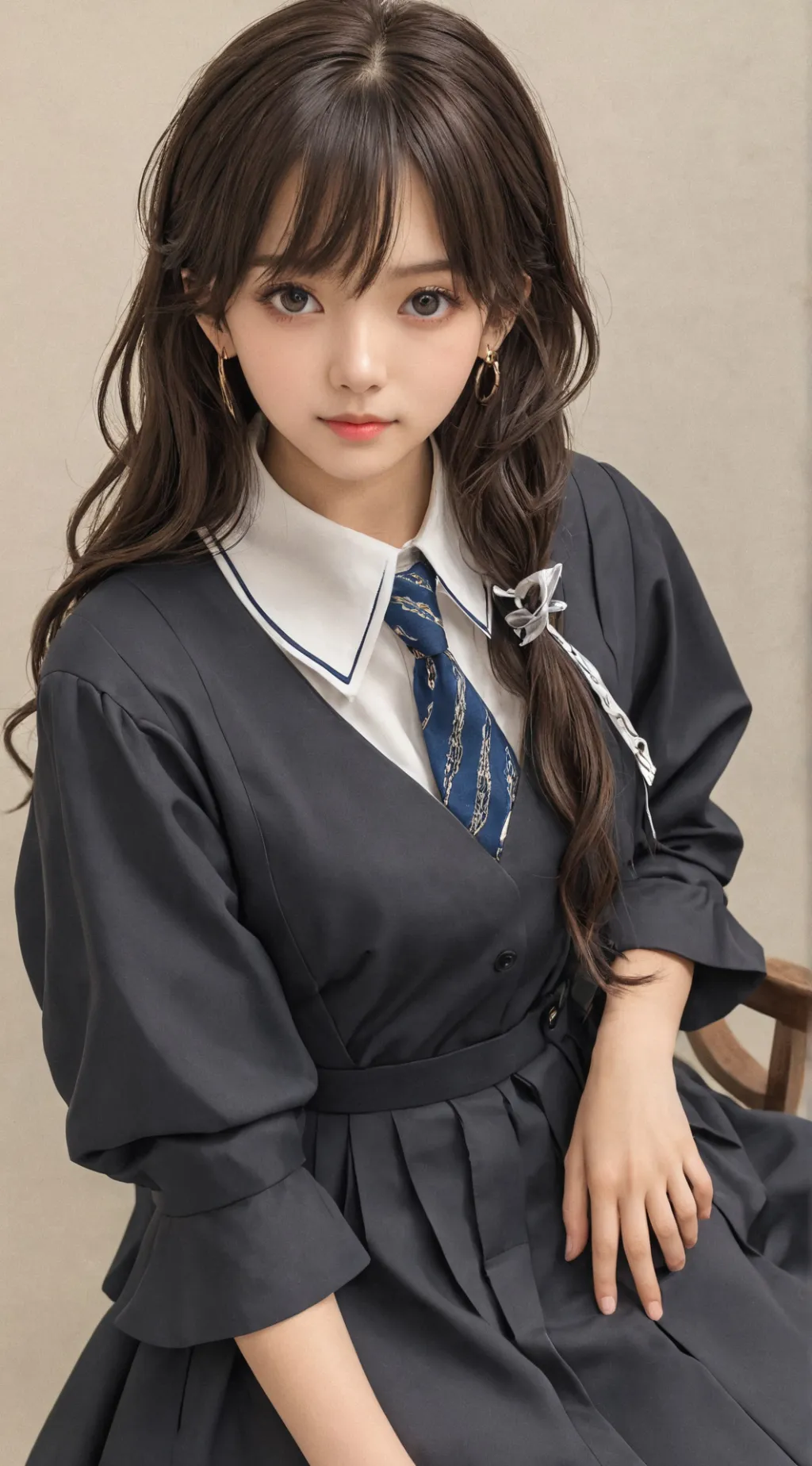 ai character: jenni la idol background