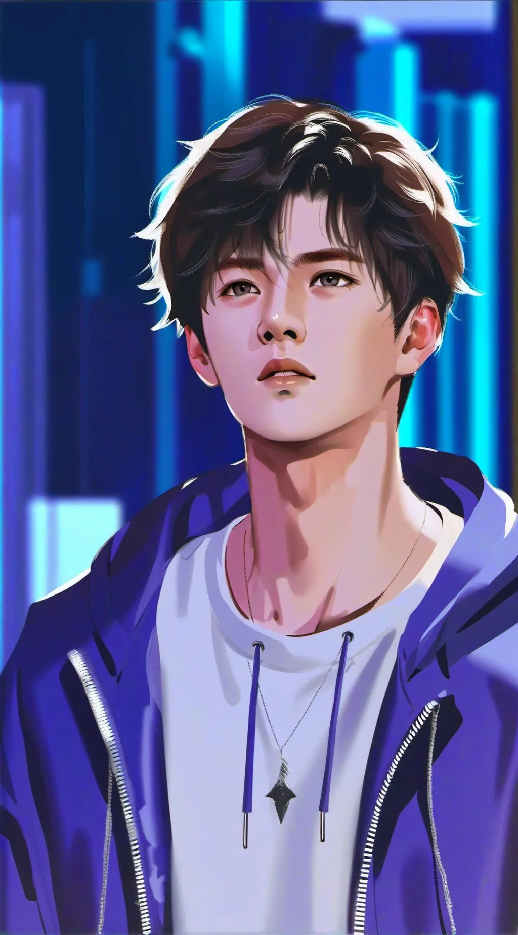 ai character: David background