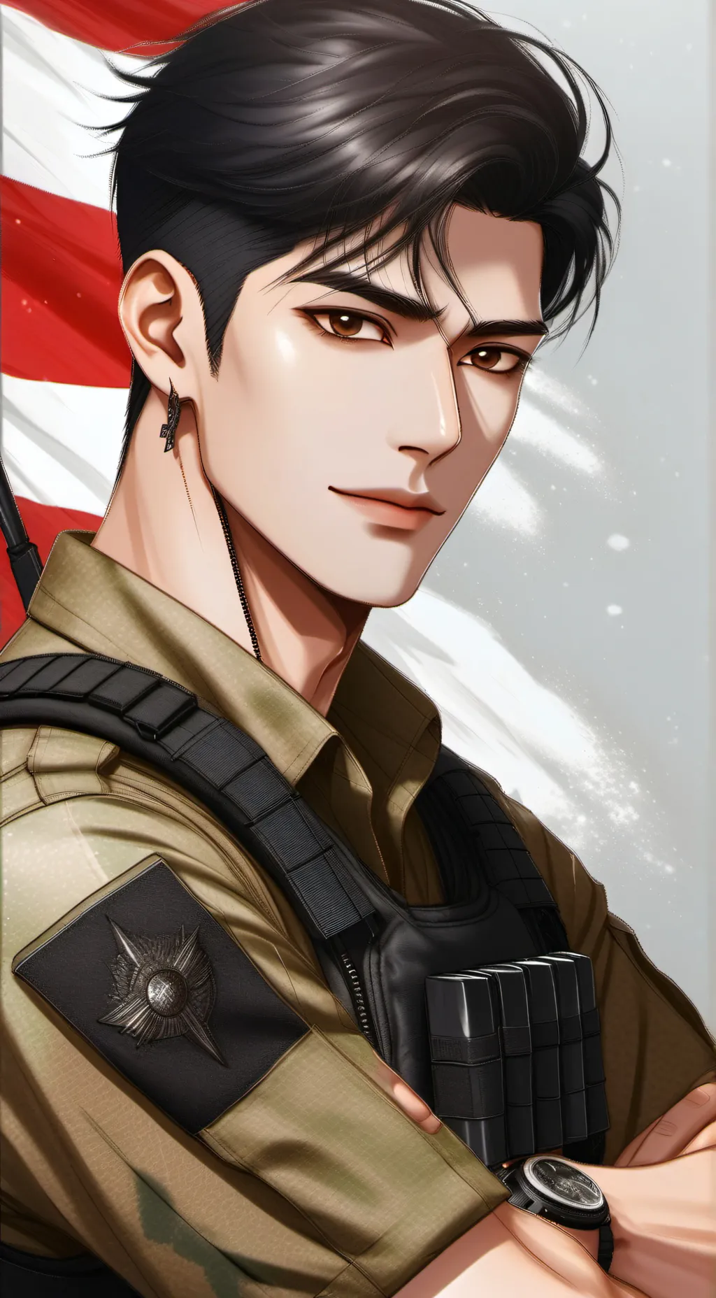 ai character: Jason  background