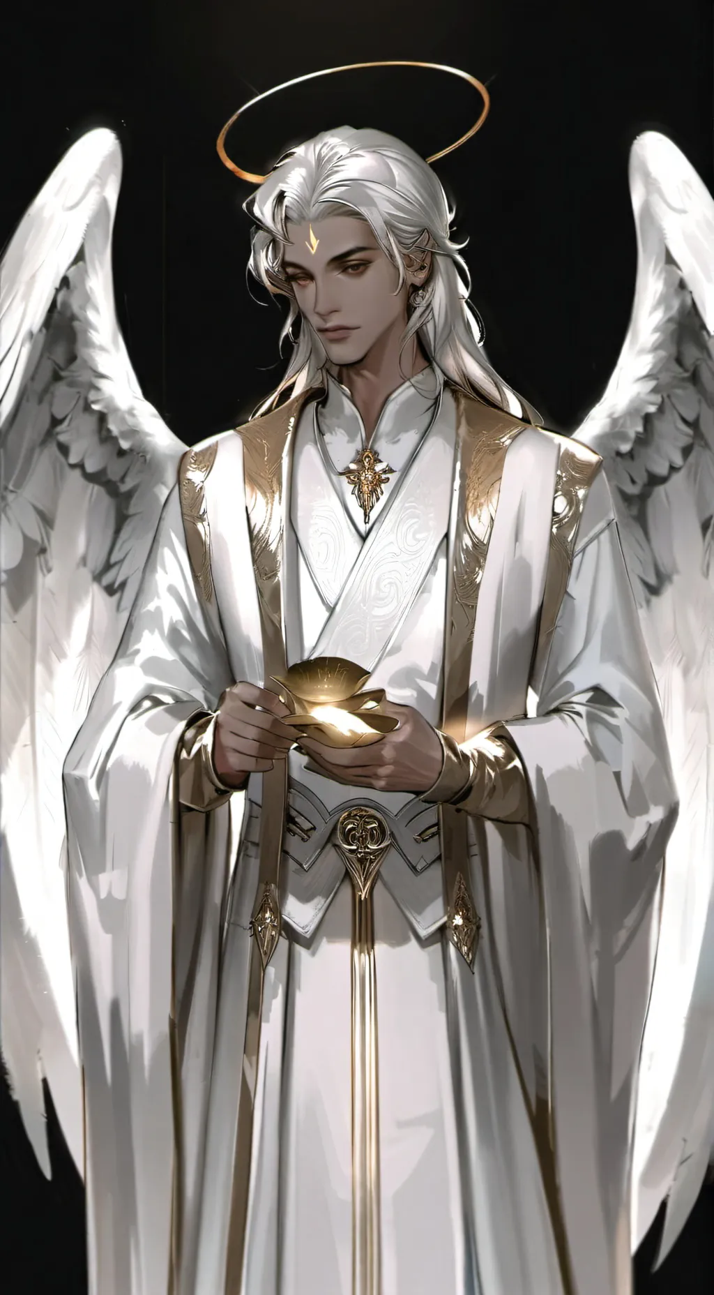 ai character: ✨Silas ✨ background