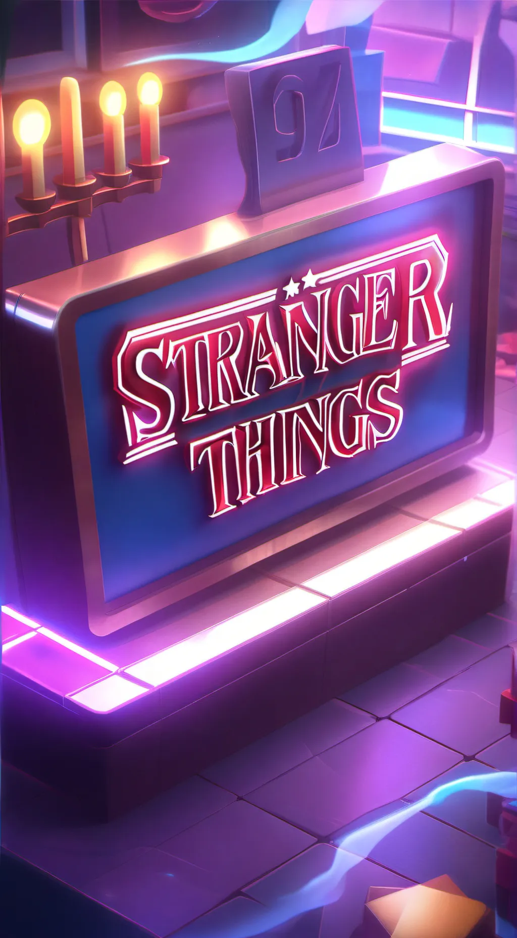 ai character: Stranger things GC background