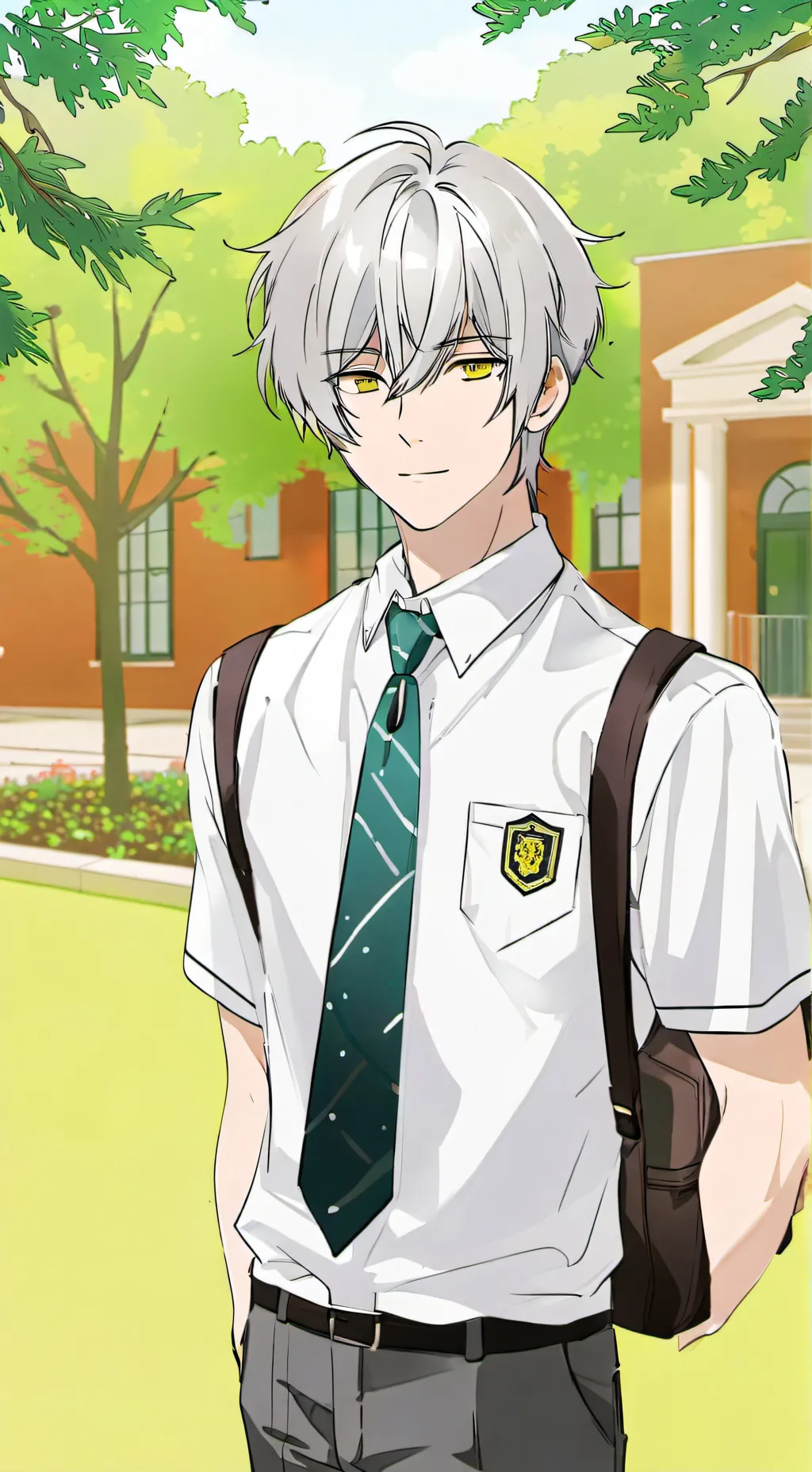 ai character: Michael.sataru background
