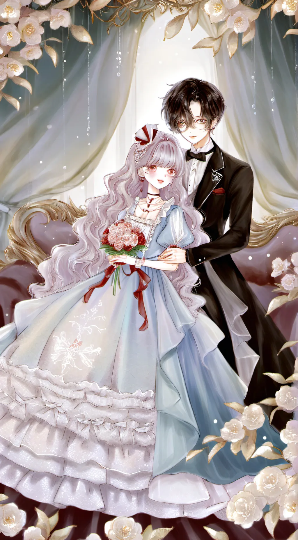 ai character: ❤️💜Justin 💜❤️  background