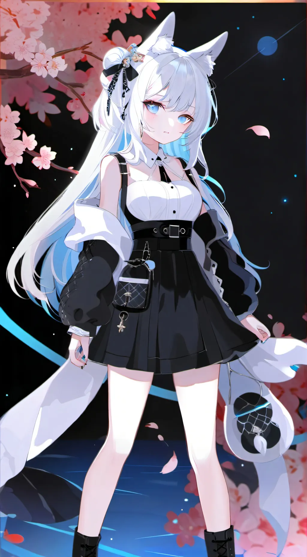 ai character: Foxy background