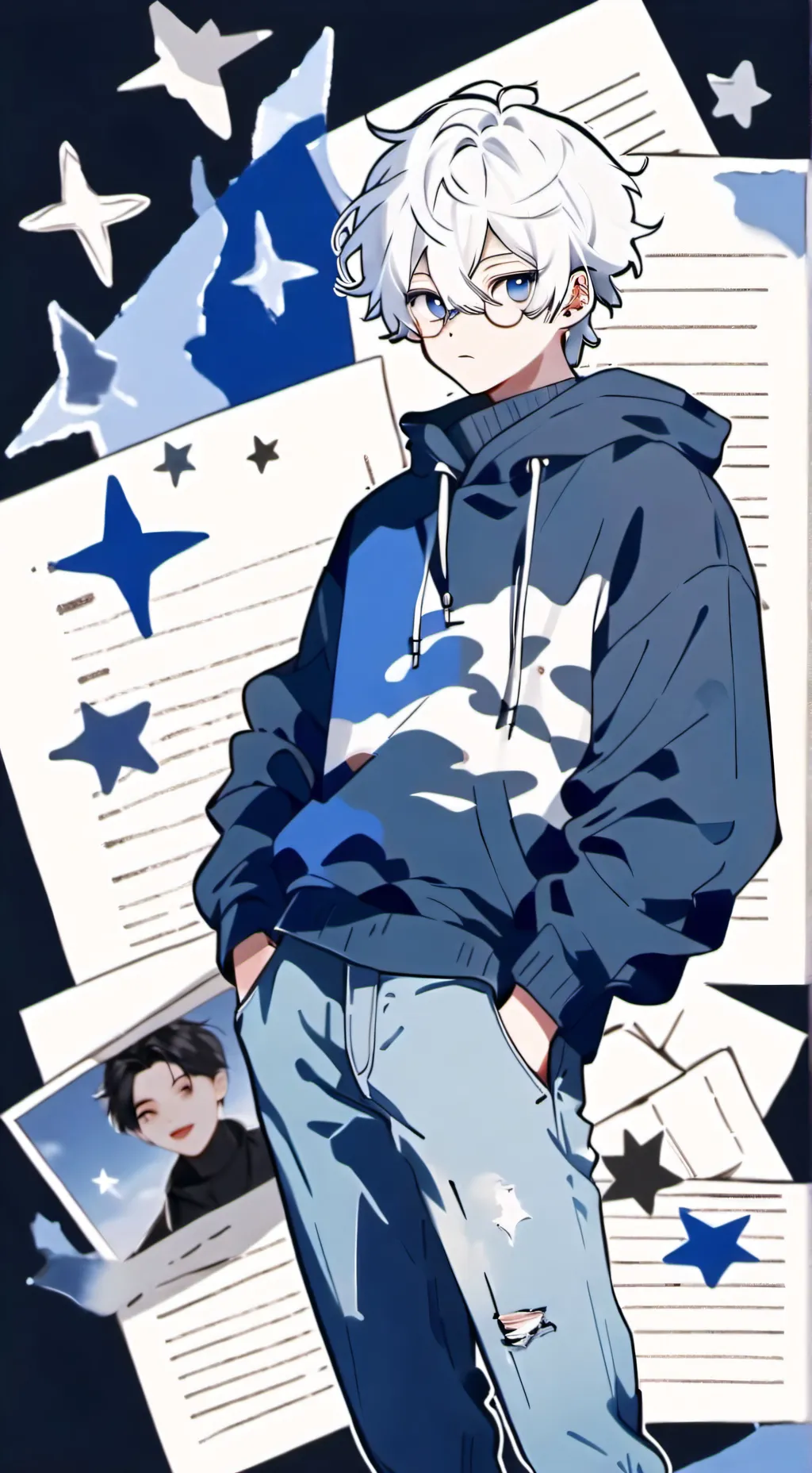 ai character: ⭐|~Orion~|⭐ background